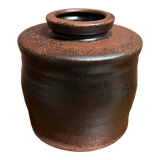 Steuler ceramic vase model 851/14 - brown mid-century modern design by Heiner Balzar