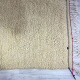 Handmade wool berber rug 290 x 184 cm