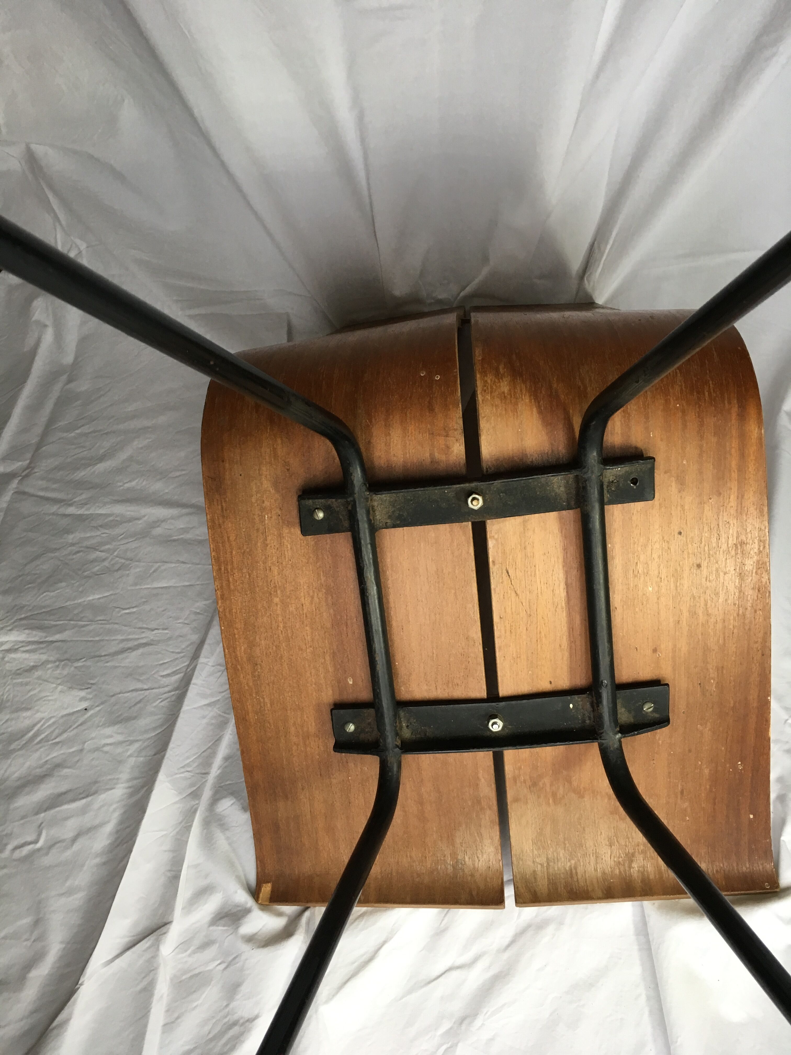 Set of 4 GA chairs, Hans Belleman, 50's