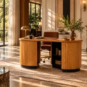 Art Deco desk | oak | 1950s