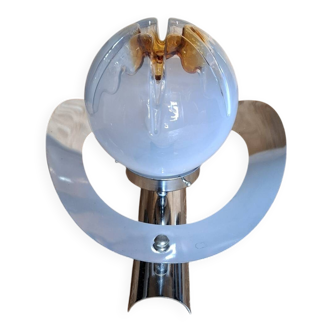 Mazzega designer wall lamp, Murano glass