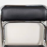 Pair of chrome chairs
