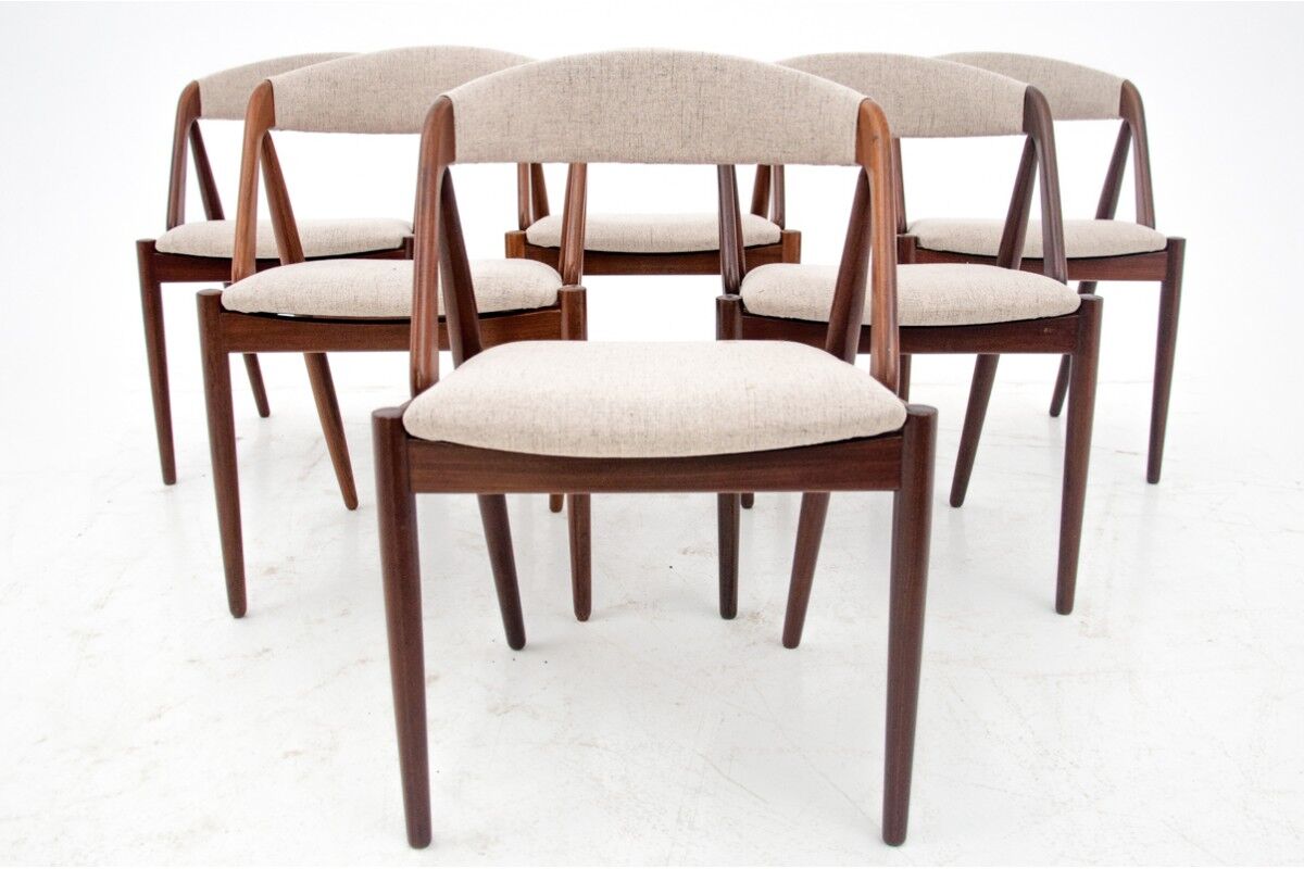 Set of 6 chairs by Kai Kristiansen, model 31, Denmark, 1960