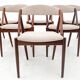Set of 6 chairs by Kai Kristiansen, model 31, Denmark, 1960