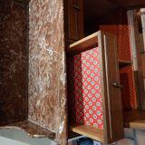 Napoleon III period bathroom cabinet