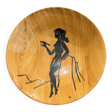 Important fruit bowl Grandjean Jourdan in Vallauris