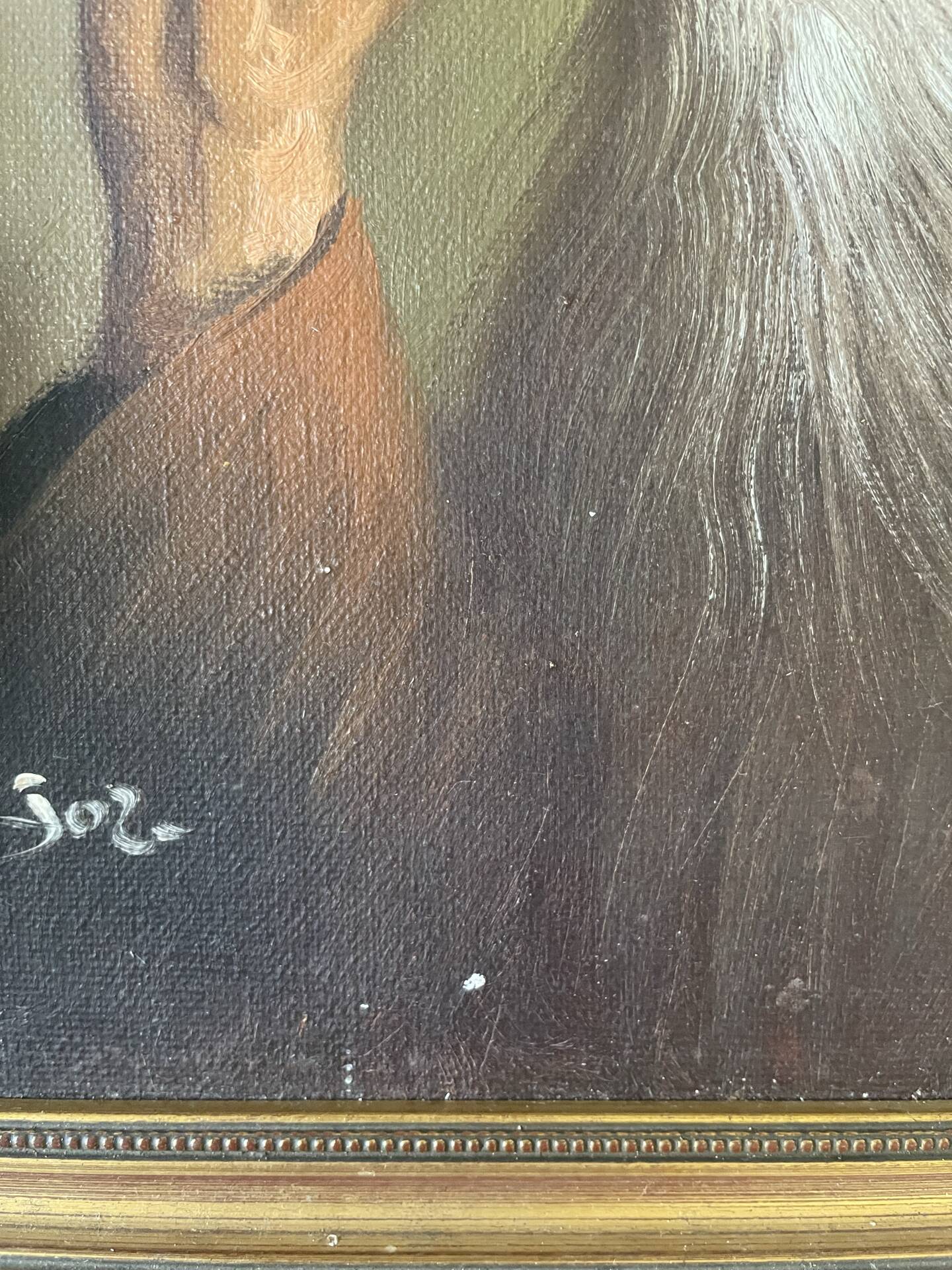 Portrait personnage chinois