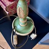 Lampe "Cottage" en bois sculpté, 1970