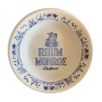 Coupelle publicitaire rhum monroe