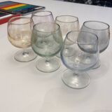 Colorful digestive glasses