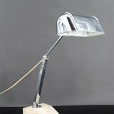 Important Art Deco Modernist Table Lamp, France, c. 1930