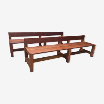 Pair of benches - Edition Feld - 2020
