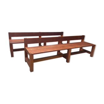 Pair of benches - Edition Feld - 2020