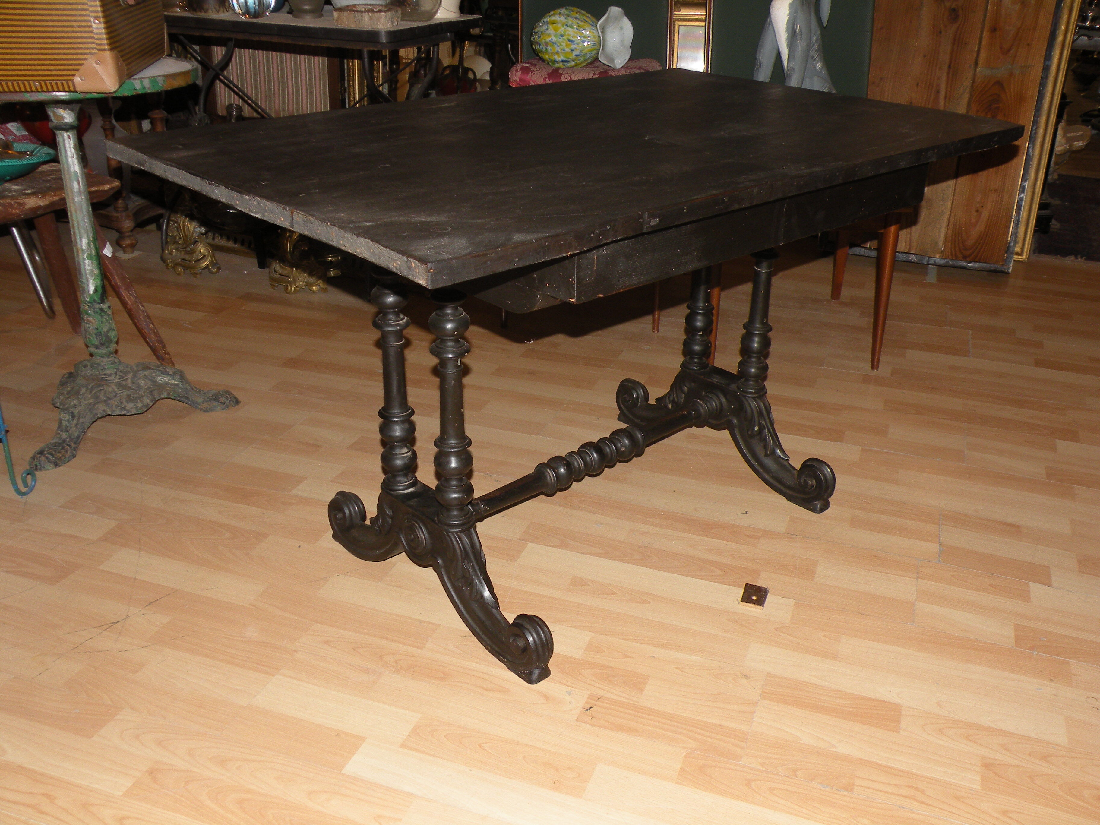 Table d'Auberge period XIX eme Napoleon 3, entirely original