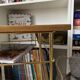 Vinyl rack trolley on wheels