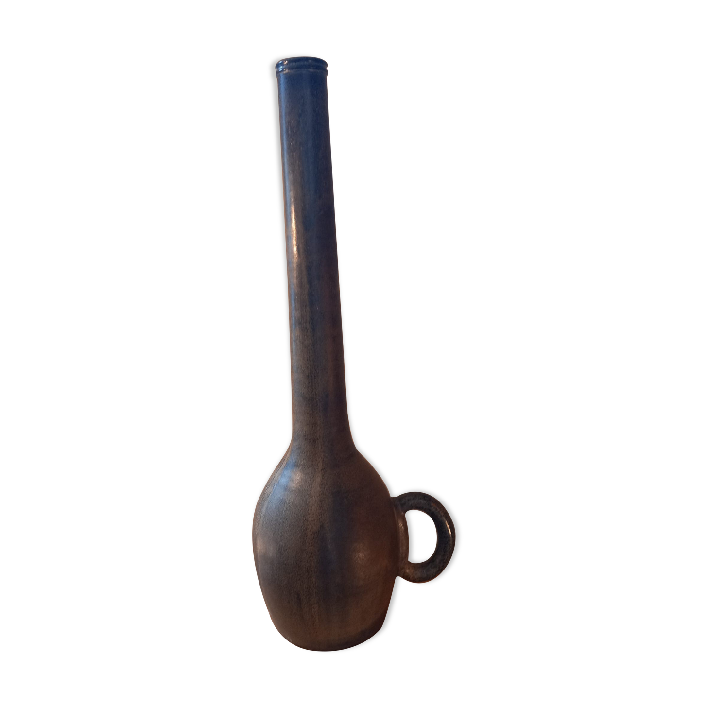Oblong vintage ceramic vase