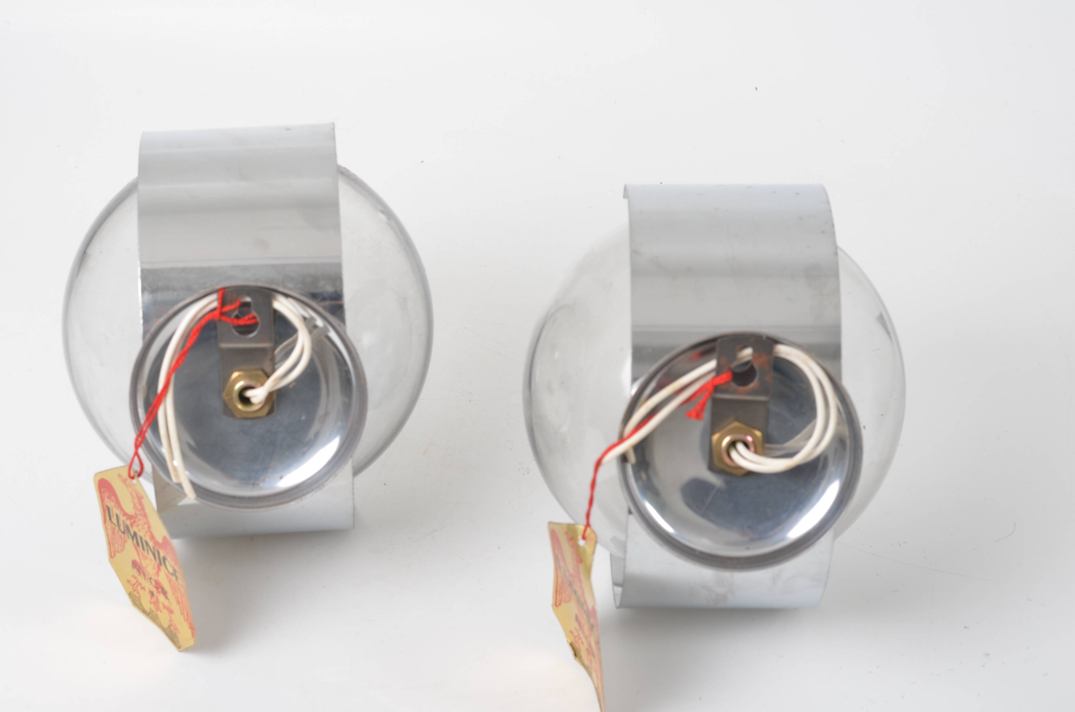 Luminice Space Age Wall Lights