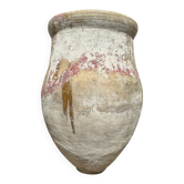 Ancient terracotta pottery jar