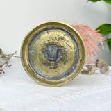 Candle holder in chiseled bronze Louis XVI style