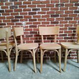 Set of 4 baumann bistro chairs