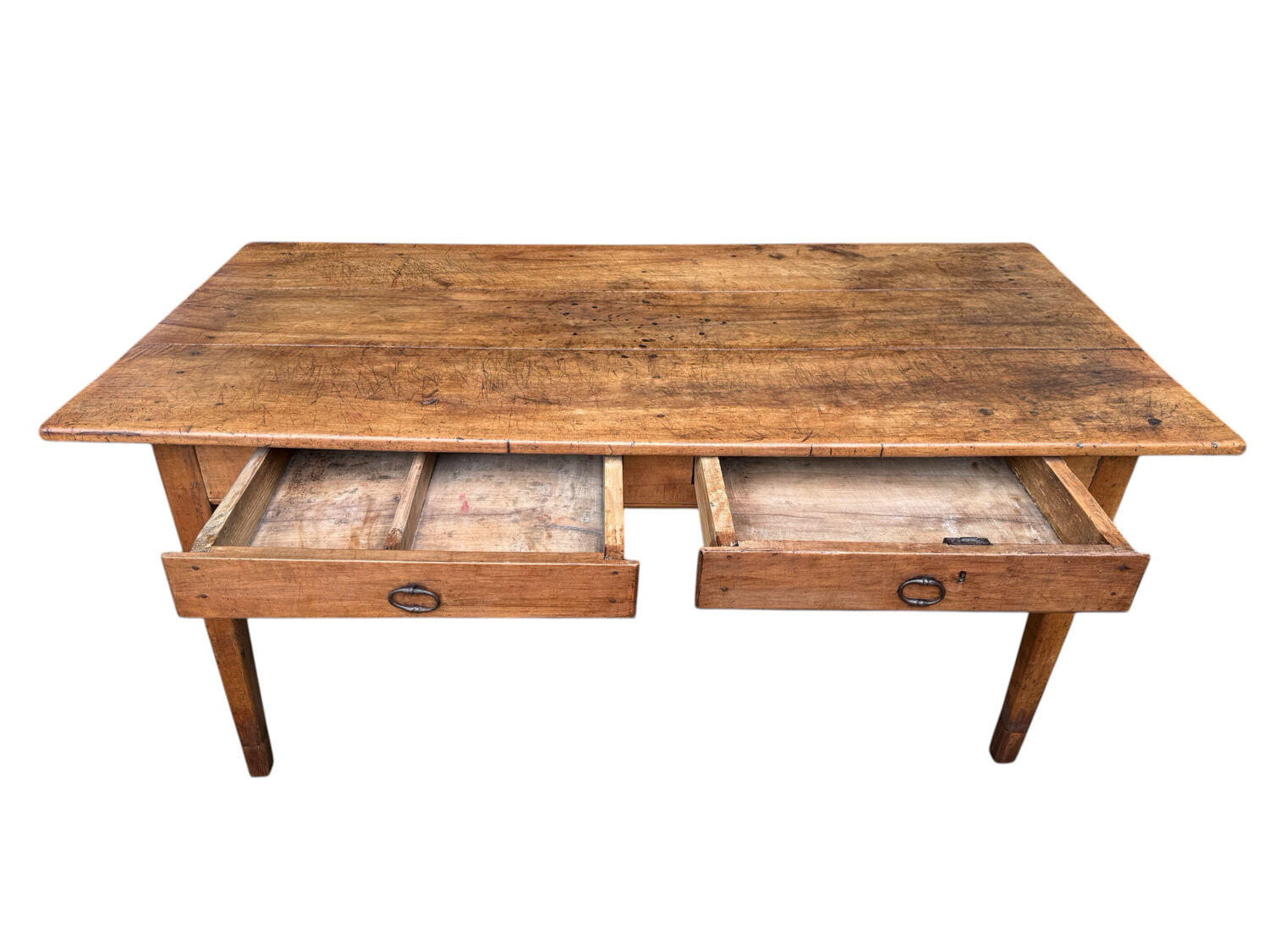 Table de ferme en cerisier, France XIXème s.