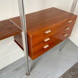 Modular css system bookcase by George Nelson by mobilier international
