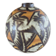 Stoneware ball vase by Charles Catteau for Keramis