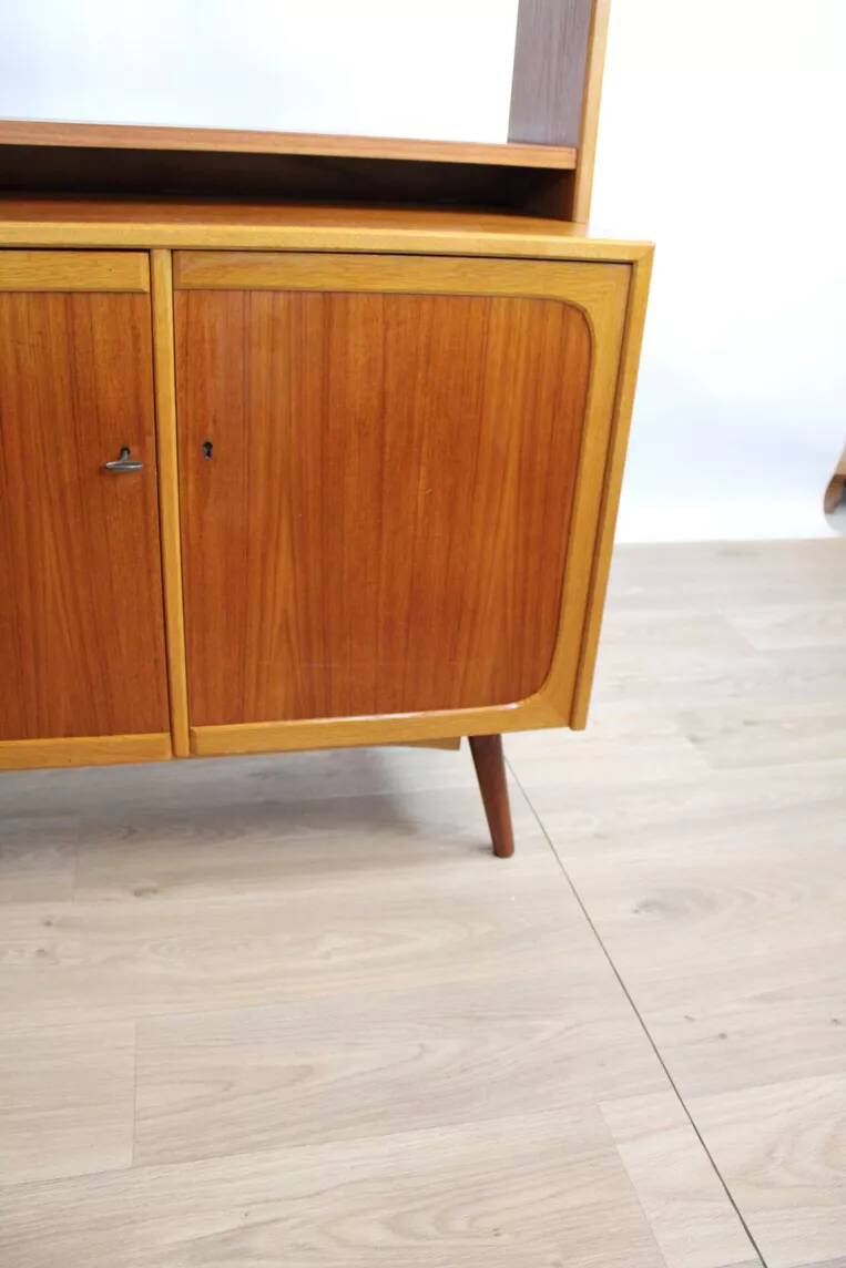 Vintage Scandinavian teak library – Sven Dyrlund – 1960s