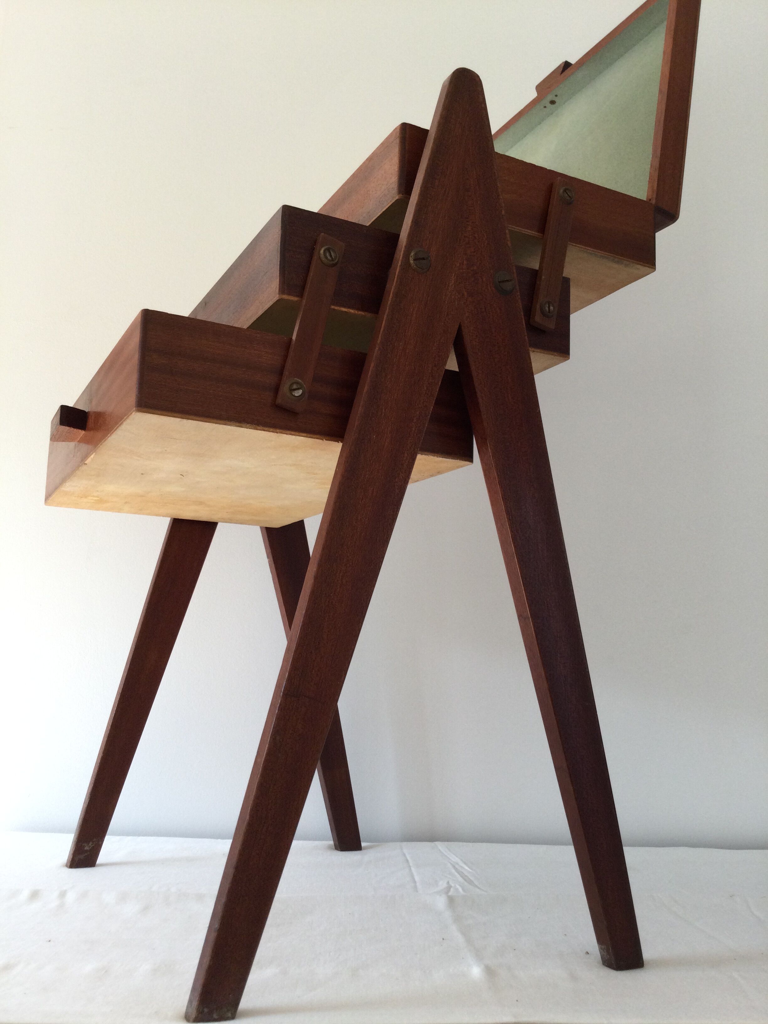 Vintage teak worker 1960