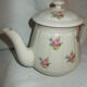 Vintage cream teapot coffee maker