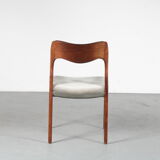 1950s “Model 71” dining chairs by Moller, Denmark