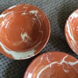 Series of 5 hollow plates