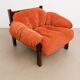 Mid-century Brasil style ‘Balassa’ lounge chairs, 1978