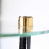 Glass coffee table, display, Dakora Nantes, 1950