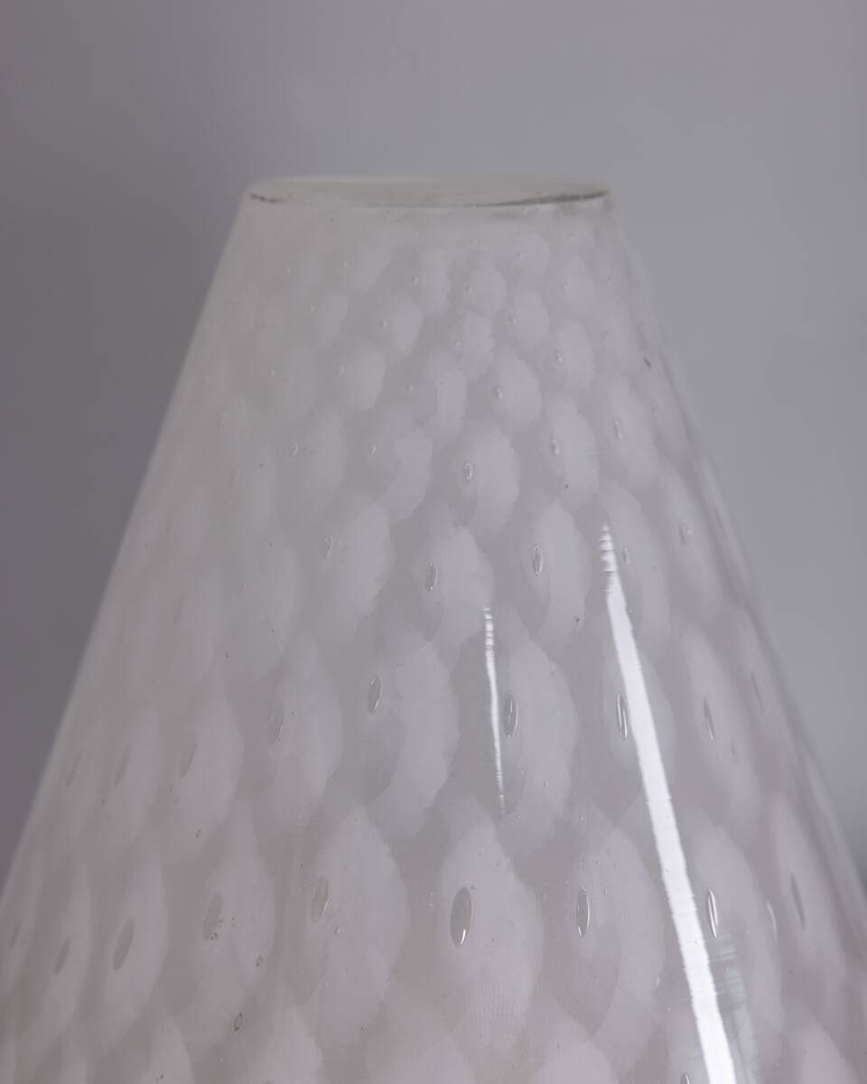 Vintage 1970s Murano glass table lamp, Italian design
