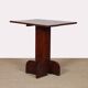 Table haute en bois, travail français des années 1940