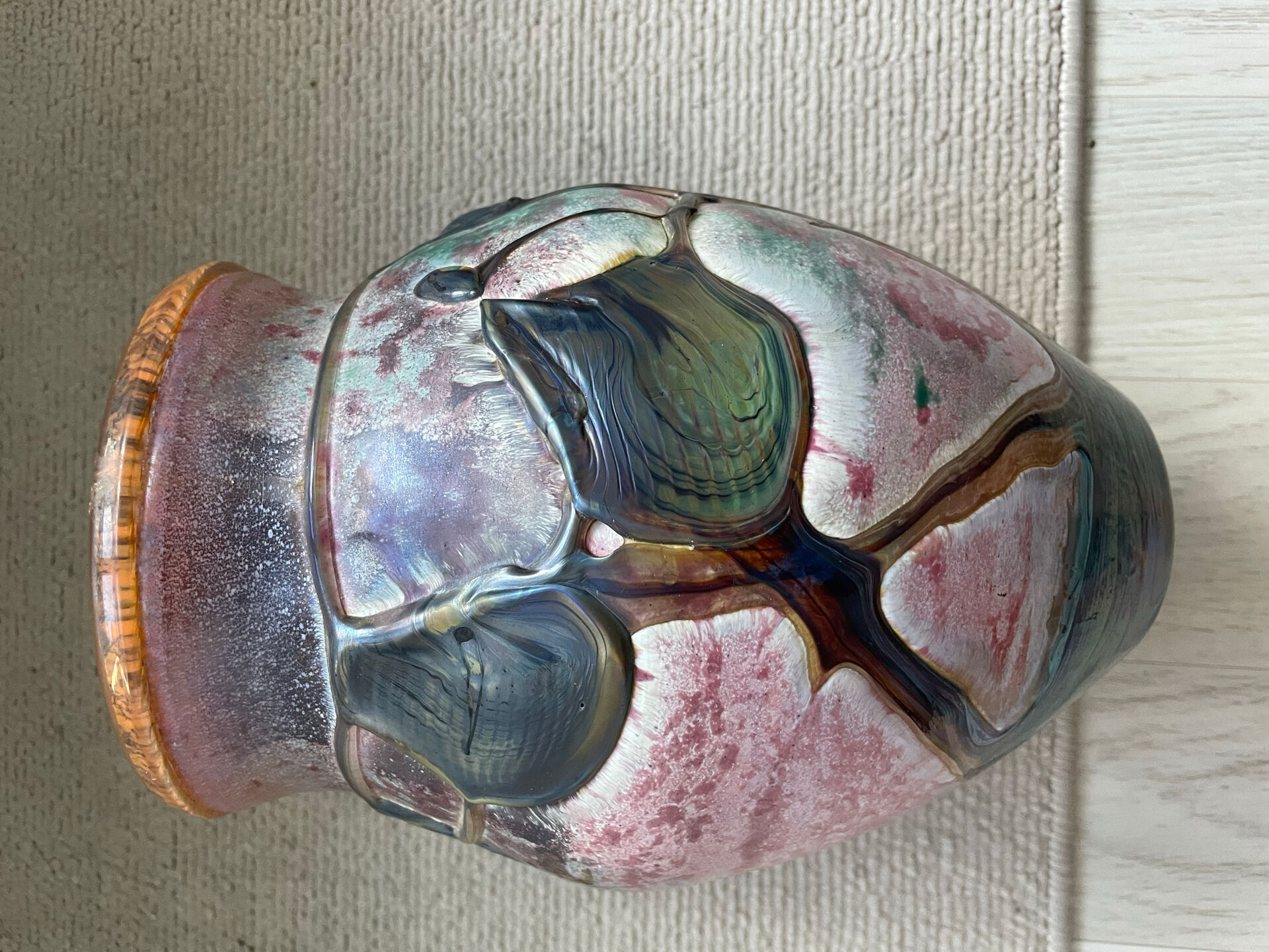Vase by Jean-Claude Novaro from 1989