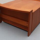 1970s coffeetable in oak with storage