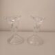 Set of 2 double candle holders