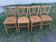 Set of 4 bistro chairs