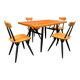 Table et chaises d'Ilmari Tapiovaara