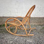 Adult rattan rocking chair – very good condition