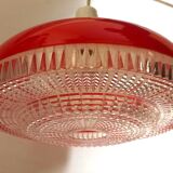Red suspension Space Age 1970s Height 49 cm