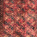Tapis ancien turkmen ersari 19éme siècle 205x288 cm