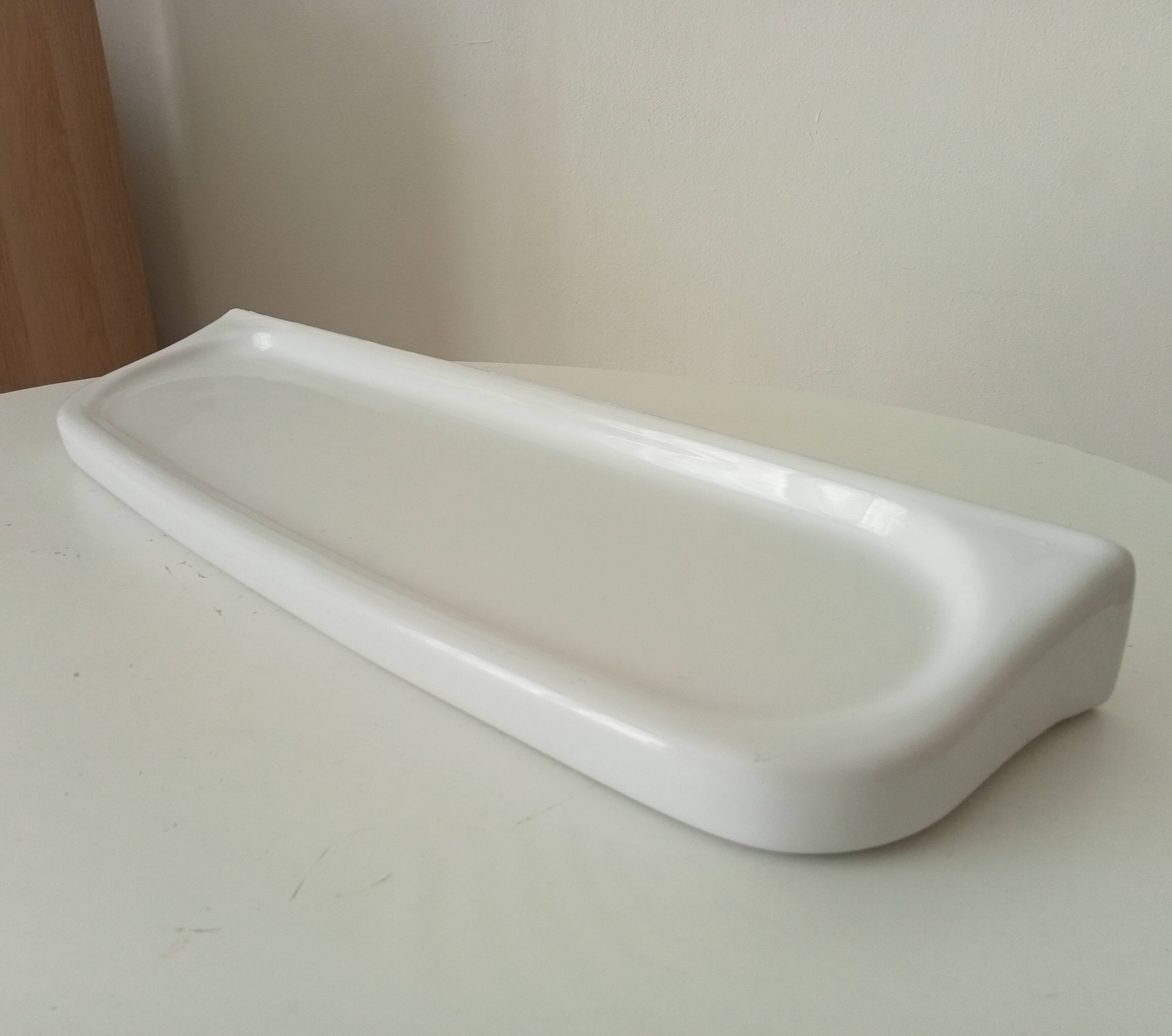 Vintage porcelain wall shelf