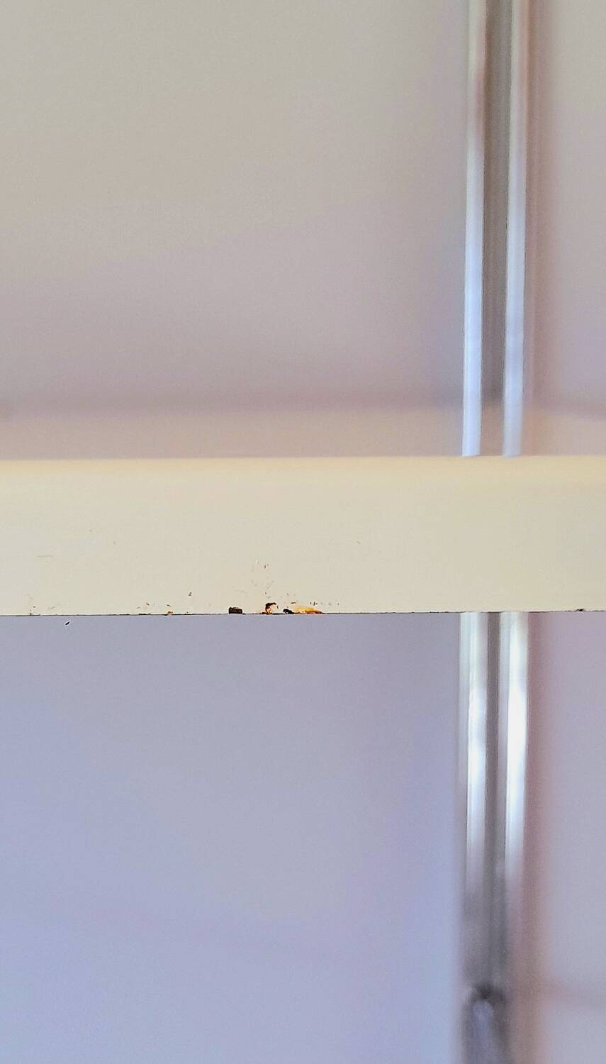 Stringen metal wall shelf, 1960/70.