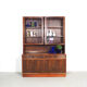 Danish design rosewood sideboard with display cabinet from Brouer, 1960s