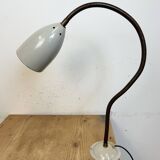 Grey Industrial Gooseneck Table Lamp from Philips, 1960s
