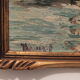 Avignon, the Saint Bénezet bridge, oil painting on panel signed B. Theaux