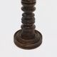 Solid Oak Wooden Skrew Pedestal 1960s